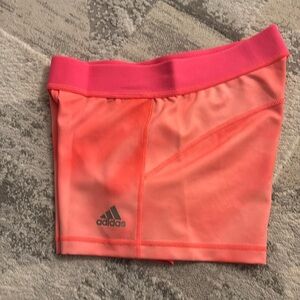 Hot Pink Adidas Techfit Medium Compression Shorts